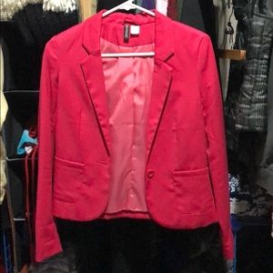 Hot pink H&M blazer